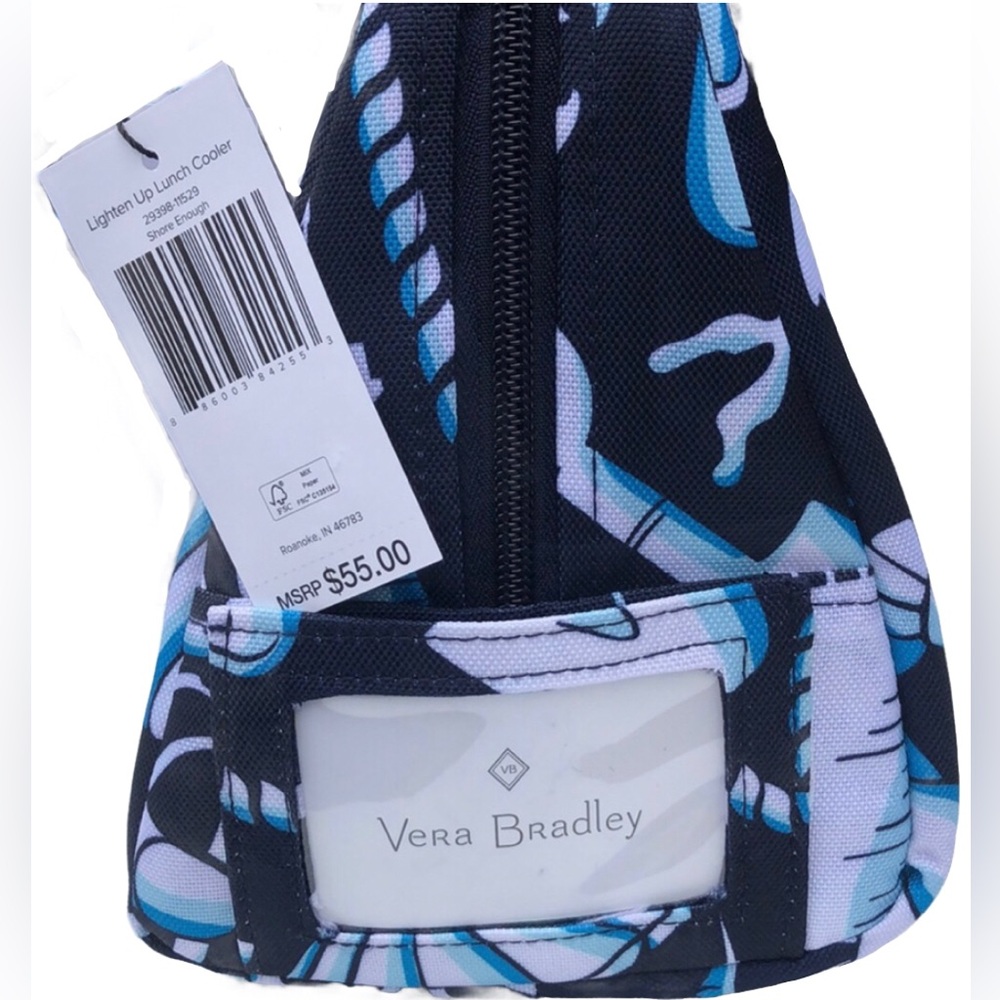 VERA BRADLEY Lighten Up Blue Shore Enough Design Bundle Of 3 NWT - Picture 16 of 17